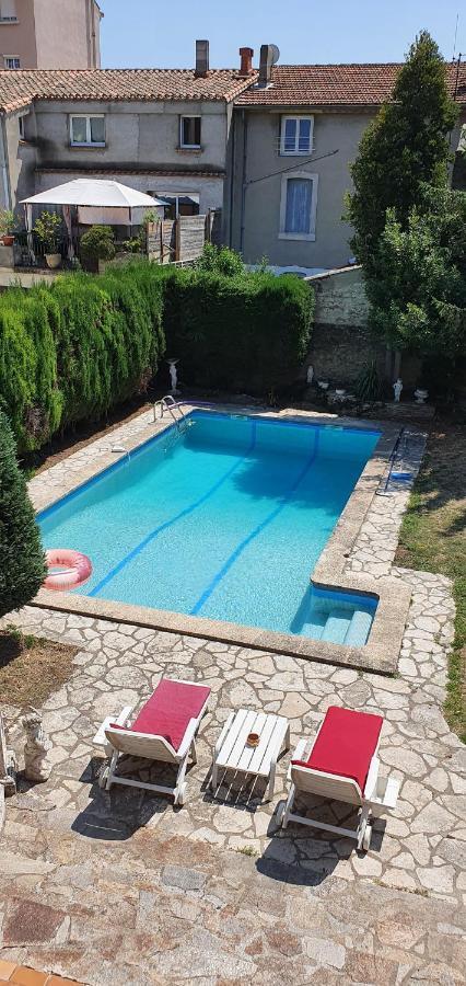La Casa De Margarita Y Sisco, Villa Avec Piscine 卡尔卡松 外观 照片