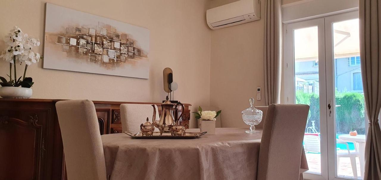 La Casa De Margarita Y Sisco, Villa Avec Piscine 卡尔卡松 外观 照片