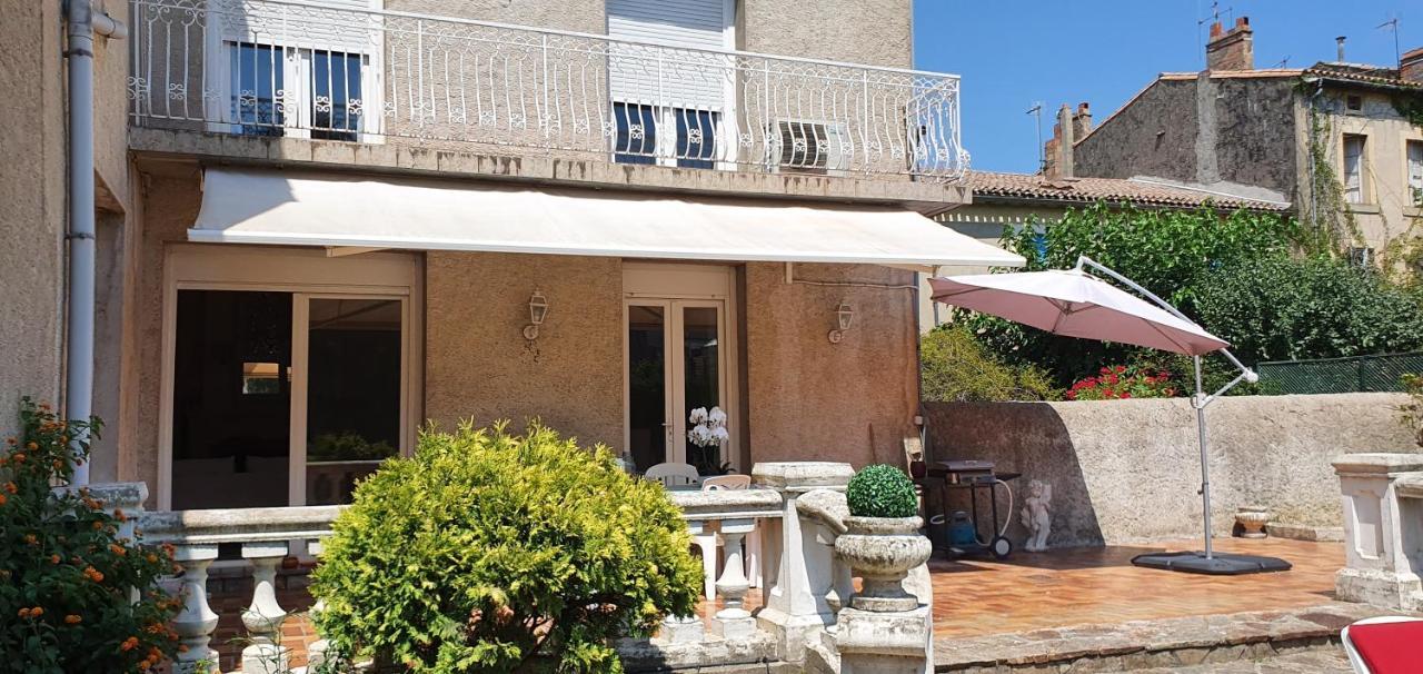 La Casa De Margarita Y Sisco, Villa Avec Piscine 卡尔卡松 外观 照片