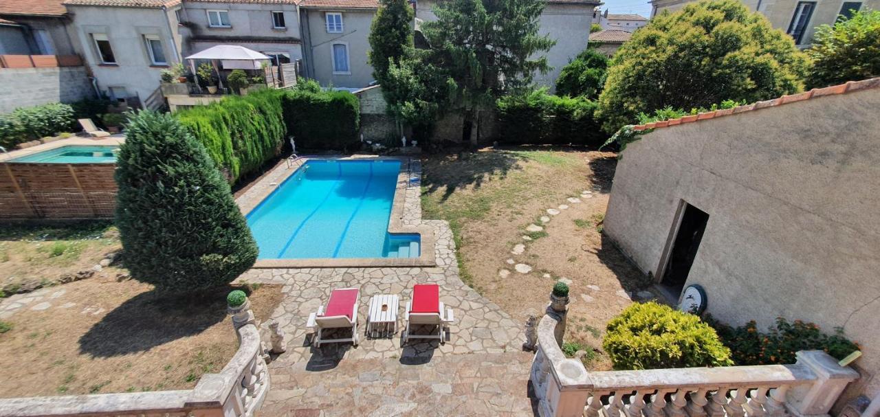 La Casa De Margarita Y Sisco, Villa Avec Piscine 卡尔卡松 外观 照片