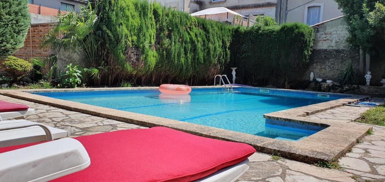La Casa De Margarita Y Sisco, Villa Avec Piscine 卡尔卡松 外观 照片