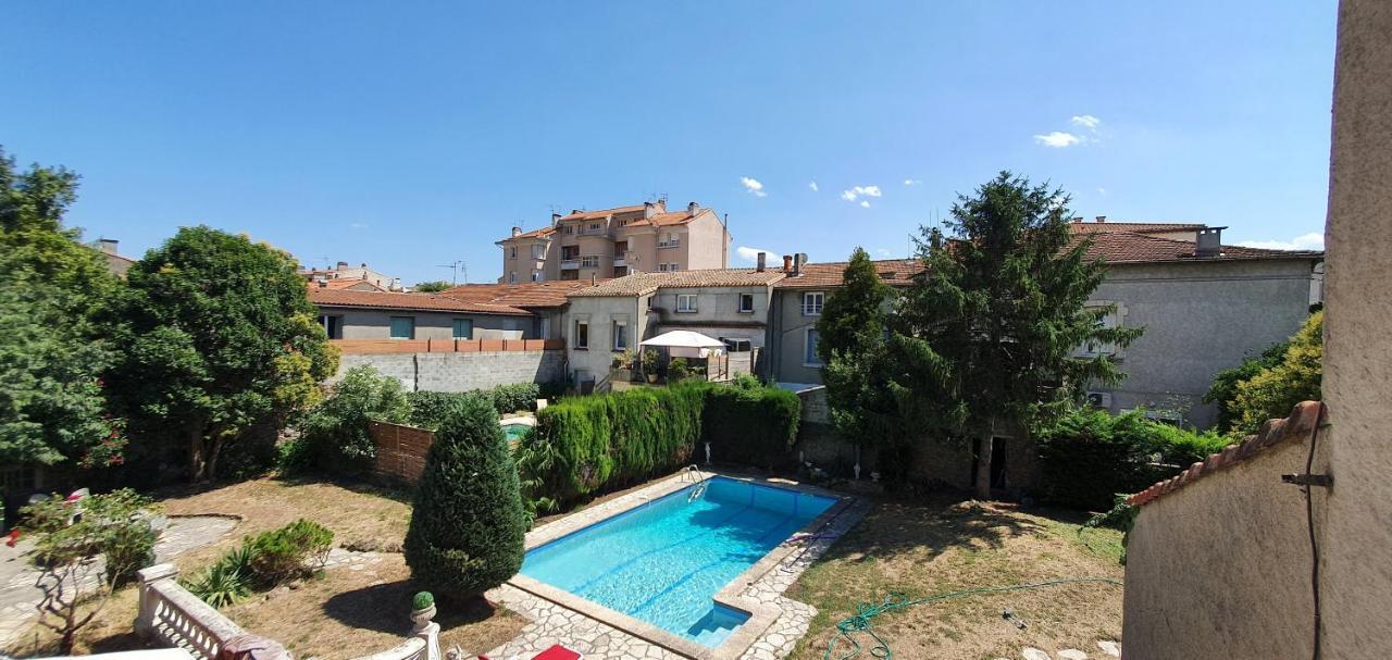La Casa De Margarita Y Sisco, Villa Avec Piscine 卡尔卡松 外观 照片